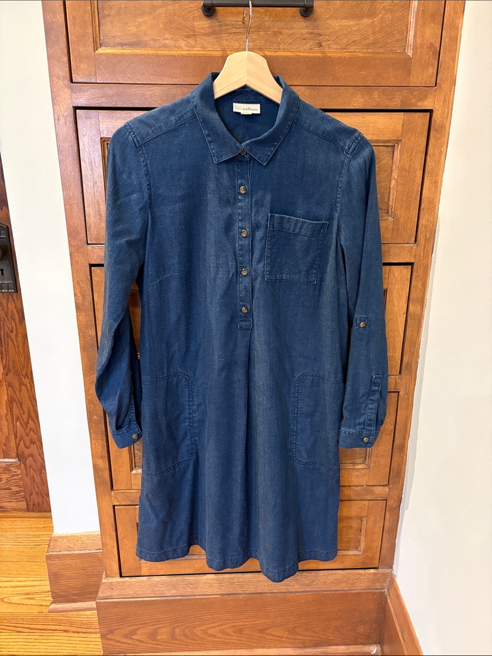 J Jill Denim Dress Sz S